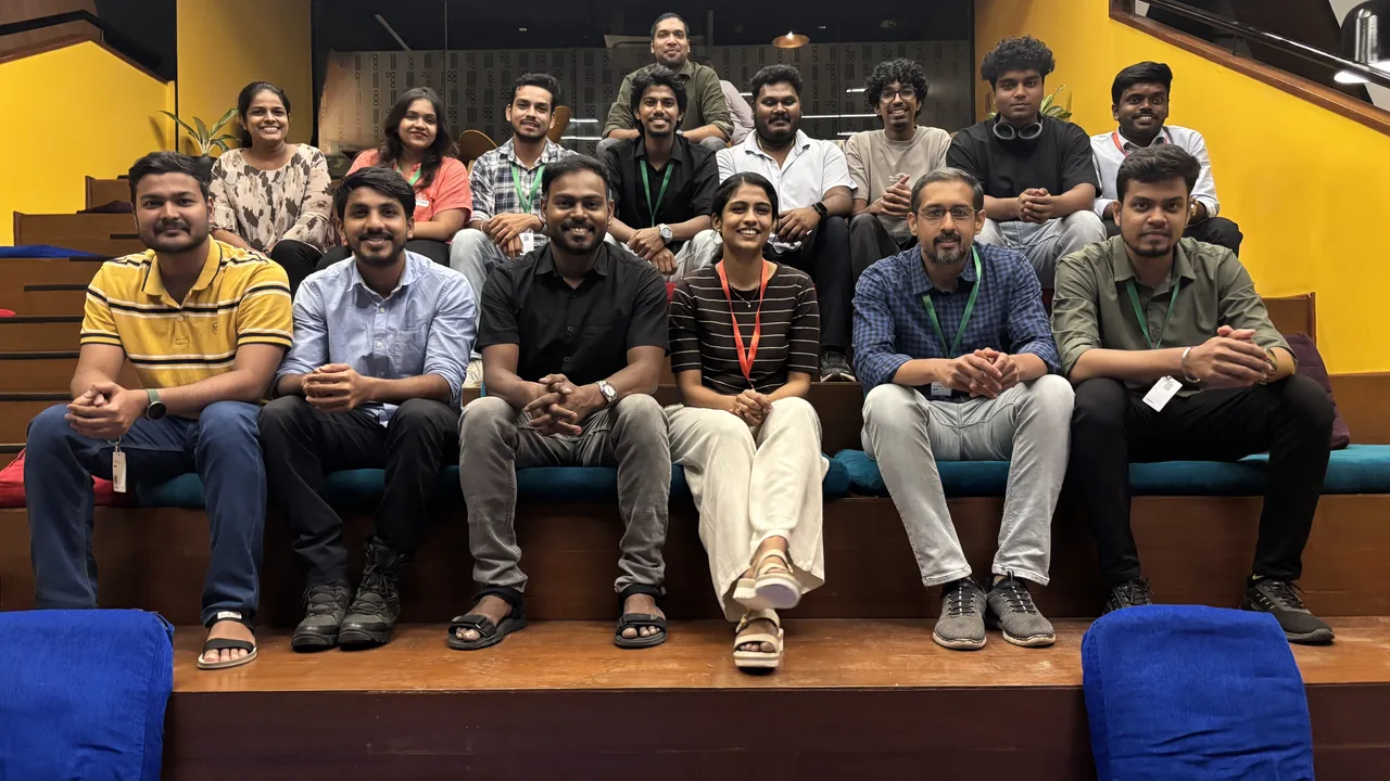 The full room at Circa Vol. 02, The Unscripted Hour, at The Hive, Chennai.
