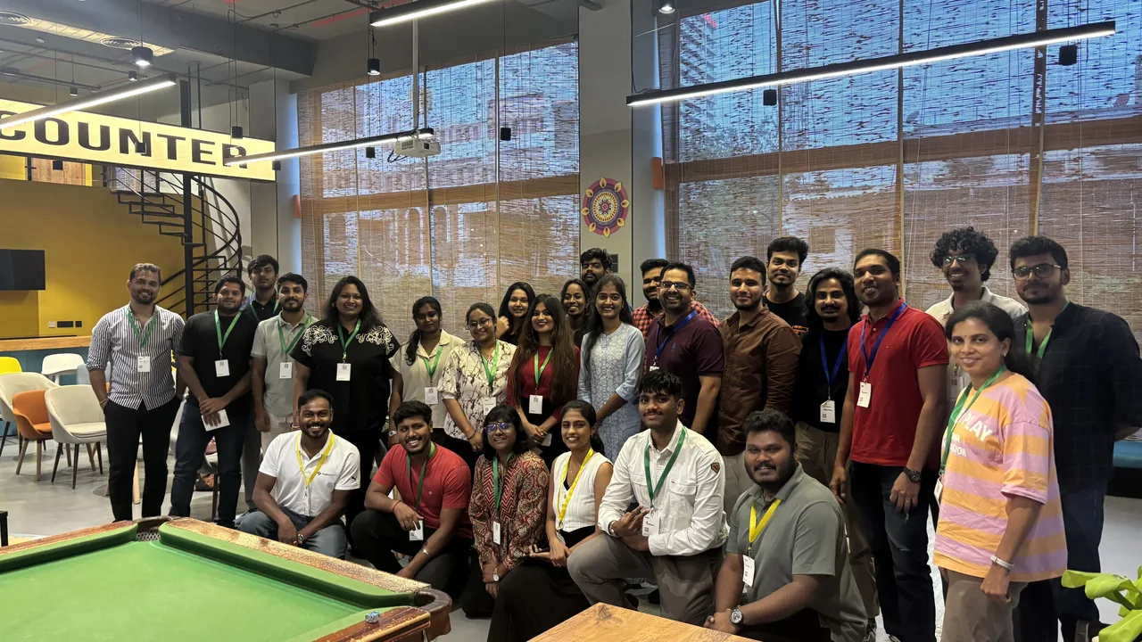The full room at Circa Vol. 03, The Great CS Debate, at The Hive, OMR, Chennai.